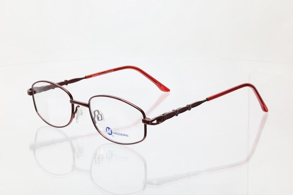Modern Bouquet Burgundy 52-18-135mm Eyeglass FRAMES ONLY - NEW/WITHOUT TAGS